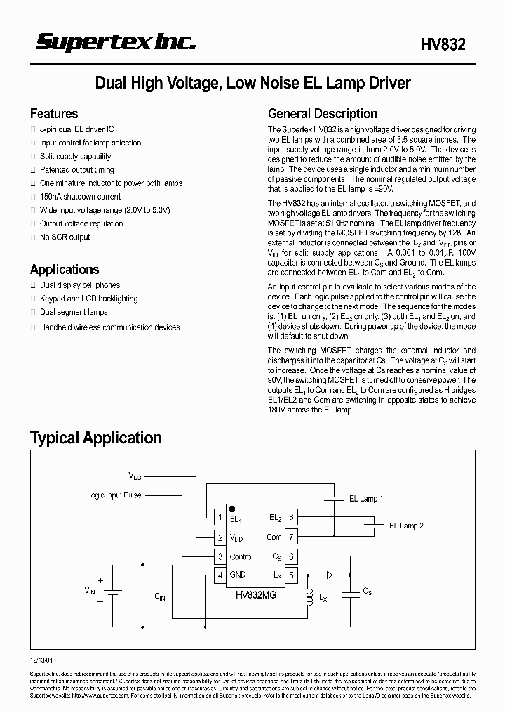 HV832_55988.PDF Datasheet