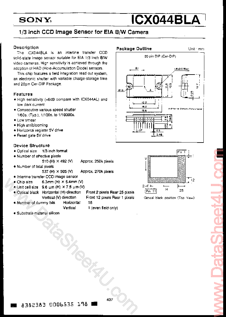 ICX044BLA_396930.PDF Datasheet