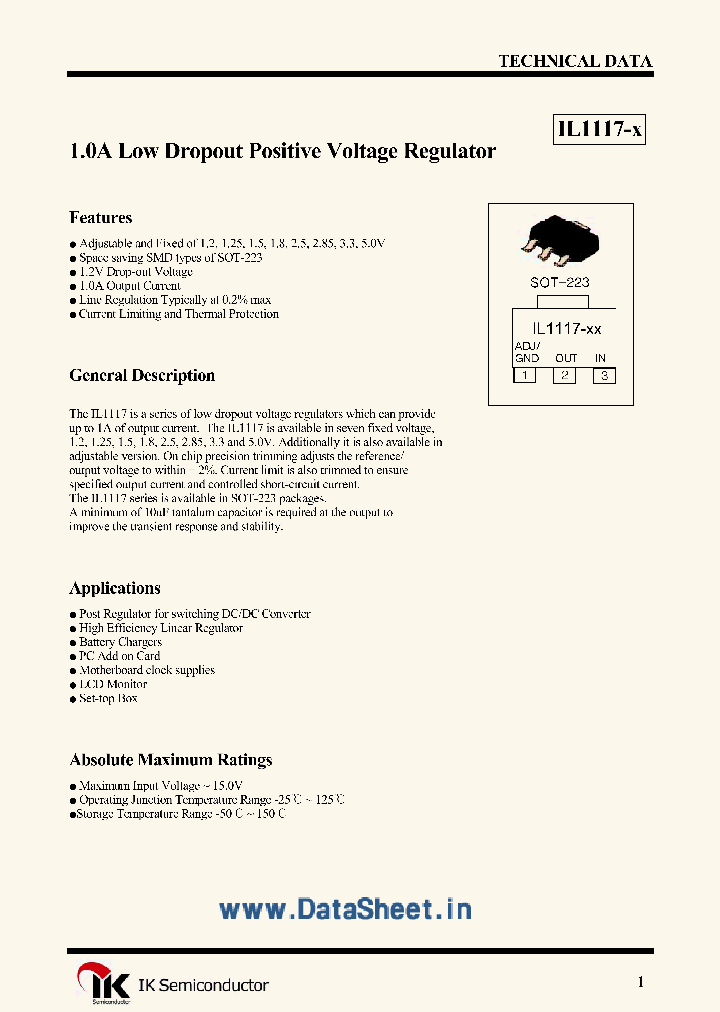 IL1117_399373.PDF Datasheet