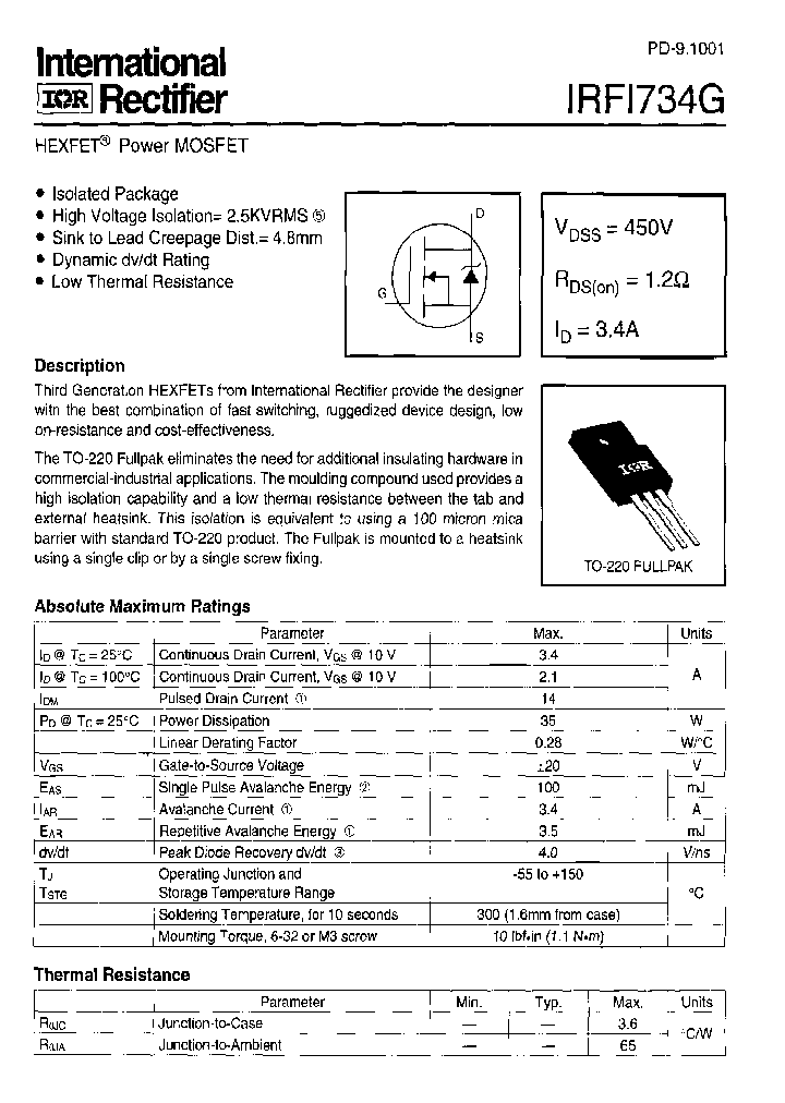 IRFI734G_412402.PDF Datasheet