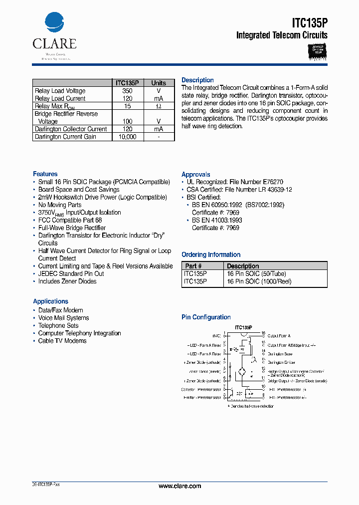 ITC135P_389646.PDF Datasheet
