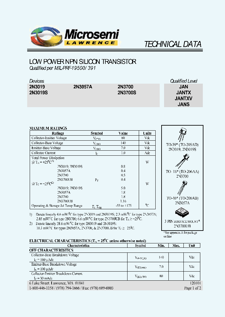 JANS2N3700S_406218.PDF Datasheet