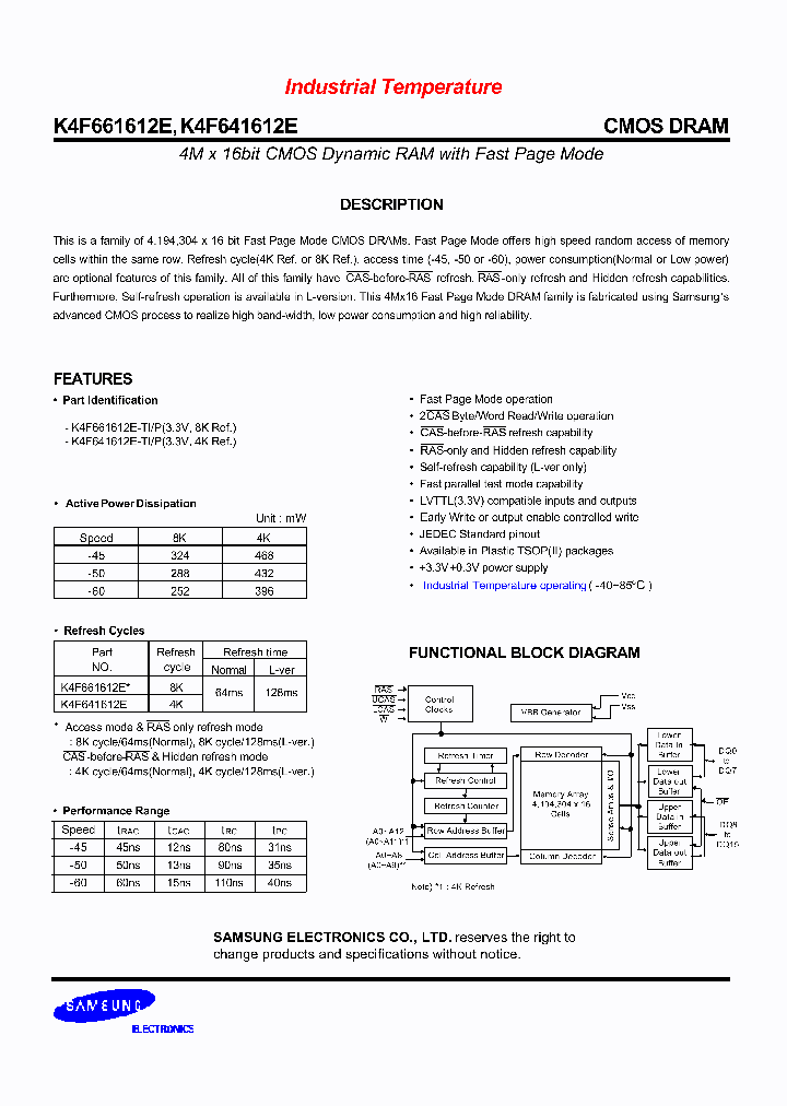 K4F641612E_396828.PDF Datasheet