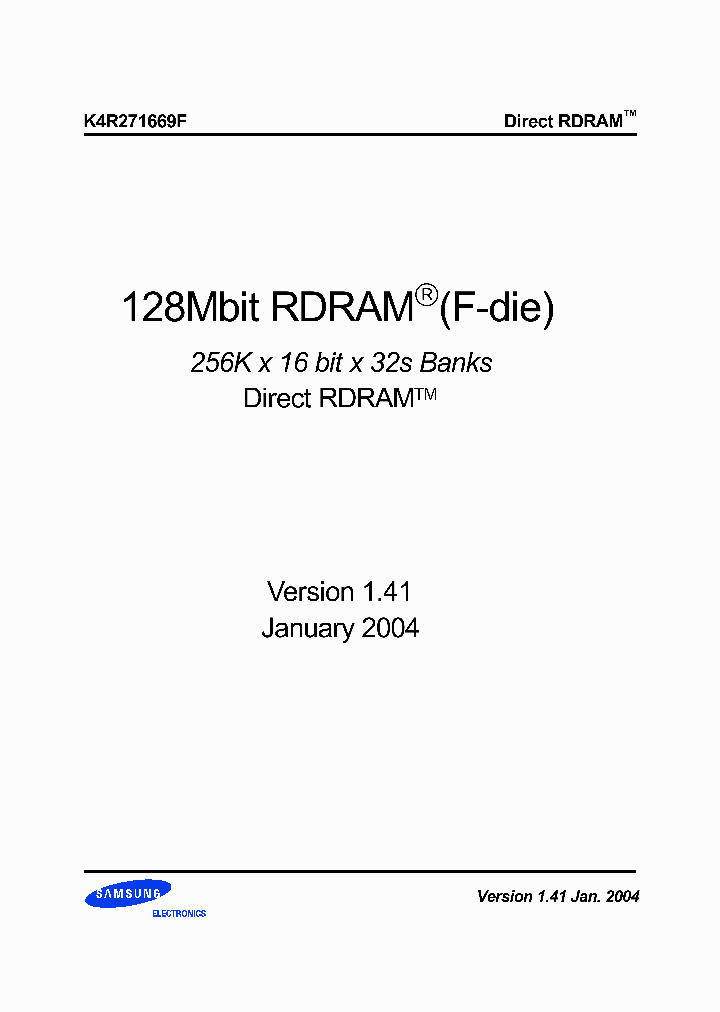 K4R271669F_413678.PDF Datasheet