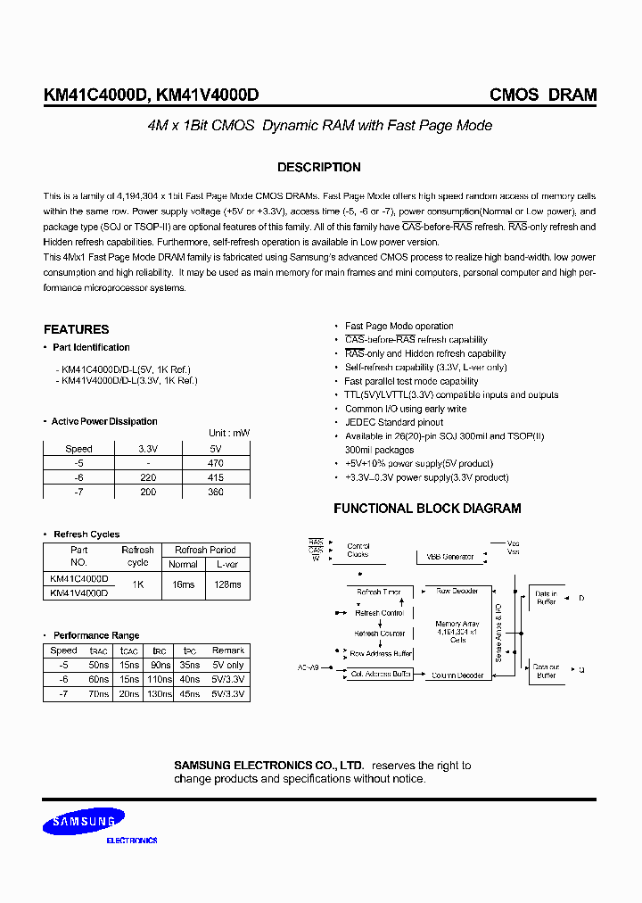 KM41C4000D_402282.PDF Datasheet