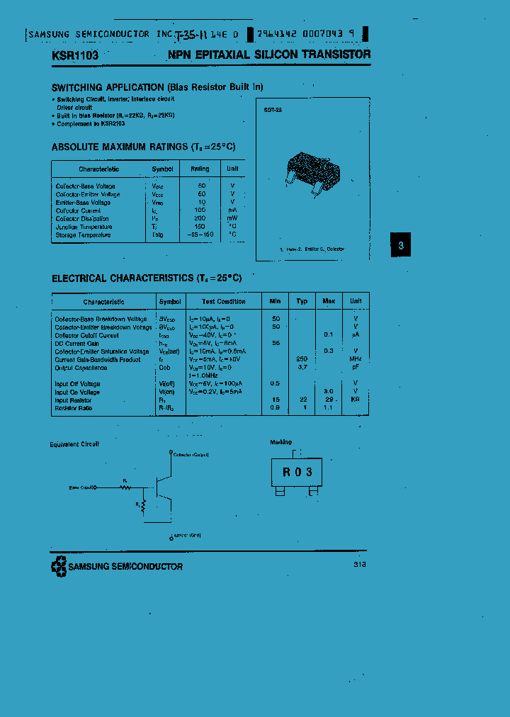 KSR1103_408377.PDF Datasheet