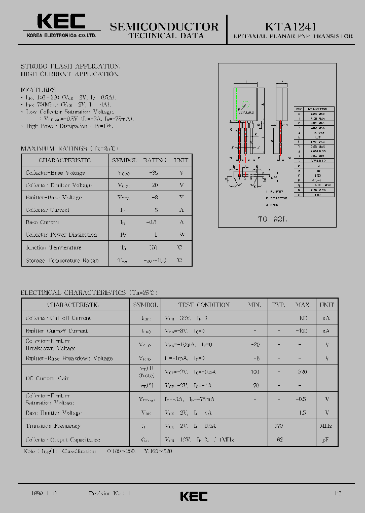 KTA1241_423867.PDF Datasheet