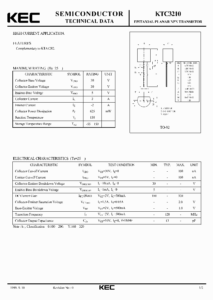 KTC3210_402649.PDF Datasheet