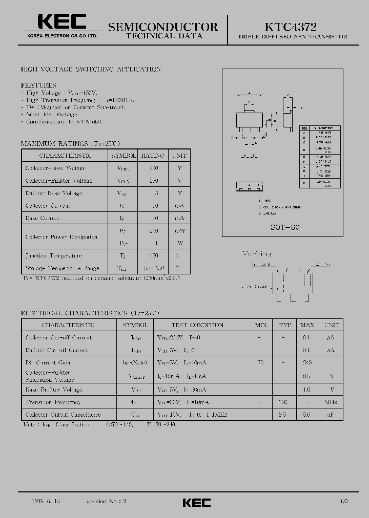 KTC4372_429395.PDF Datasheet