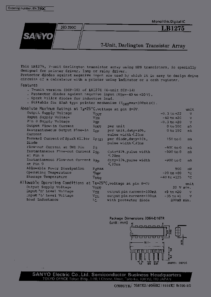 LB1275_400140.PDF Datasheet