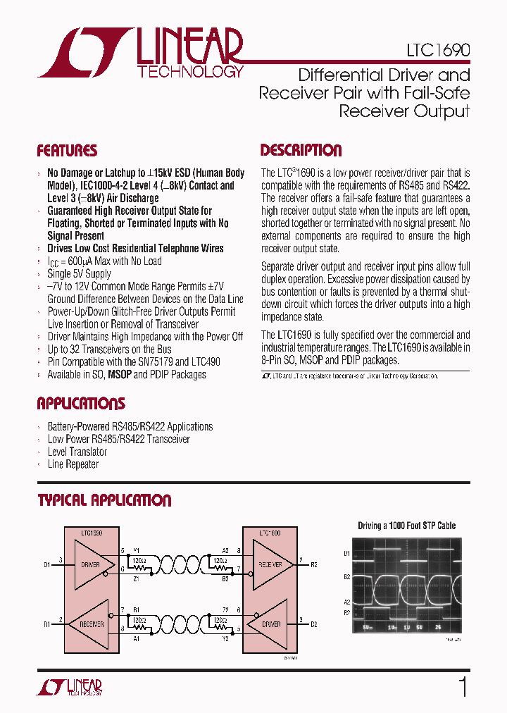 LTC1690CS8_418409.PDF Datasheet