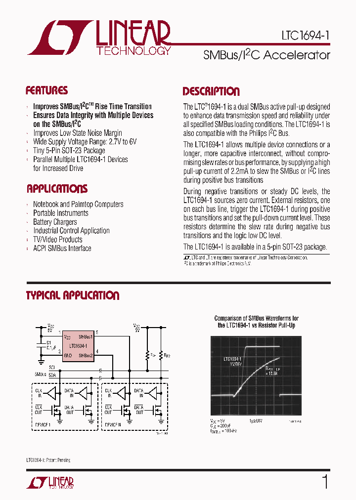 LTC1694-1_418420.PDF Datasheet