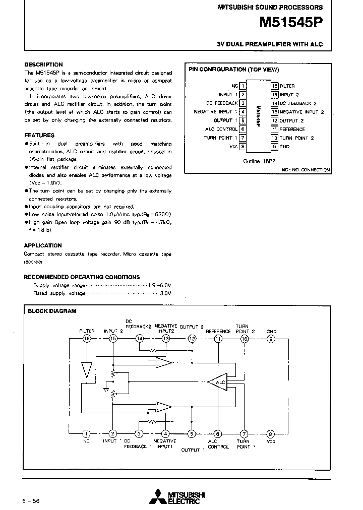 M51545P_397552.PDF Datasheet