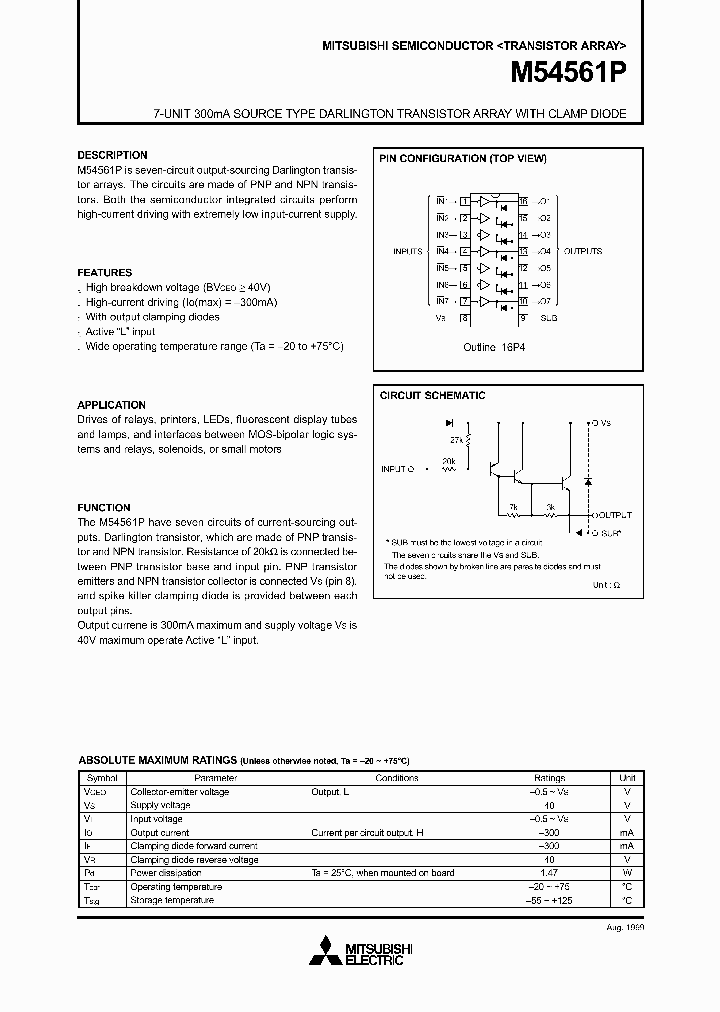 M54561P_270170.PDF Datasheet