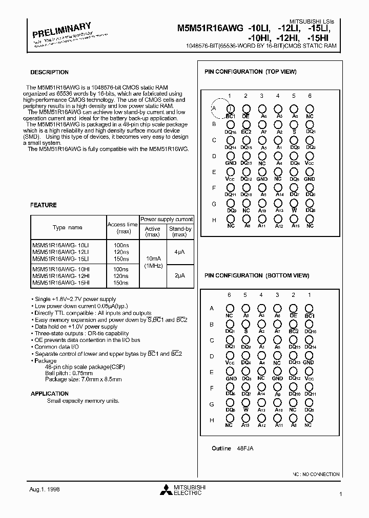 M5M51R16AWG-10LI_406696.PDF Datasheet