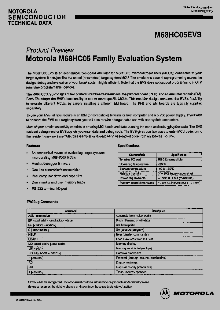 M68HC05EVS_424846.PDF Datasheet