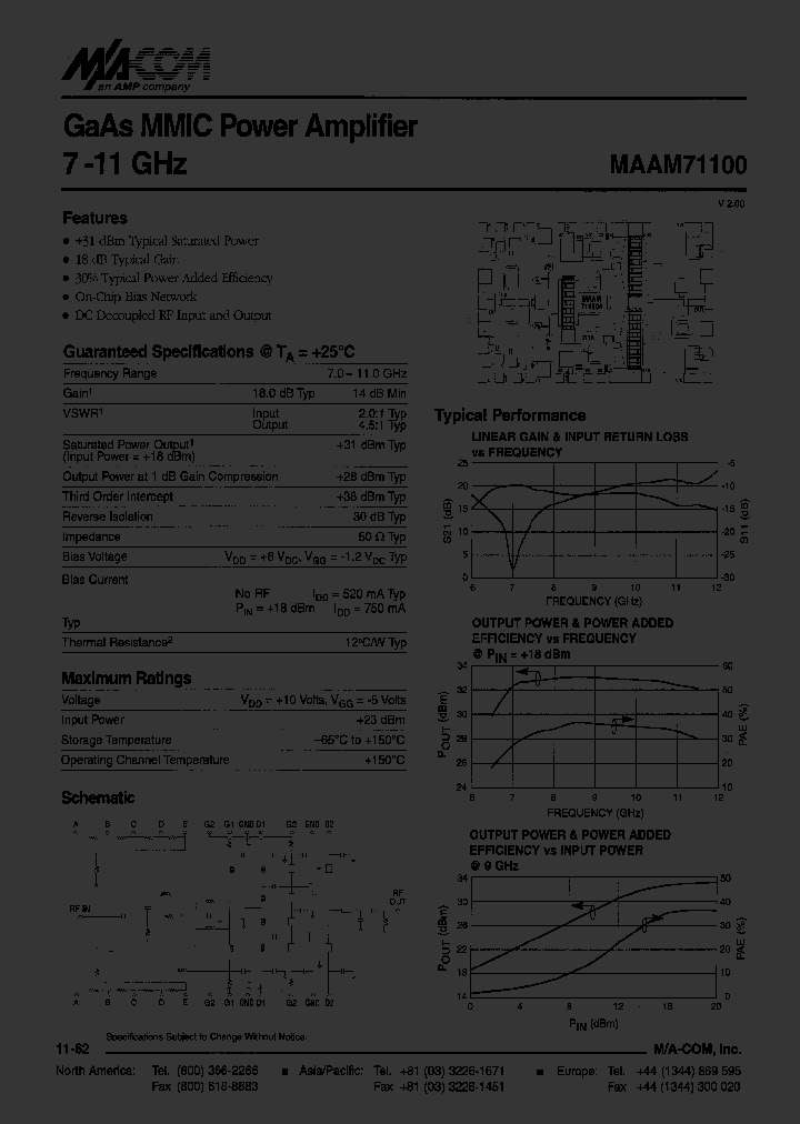 MAAM71100_416021.PDF Datasheet