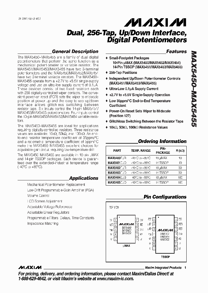 MAX5450_101877.PDF Datasheet