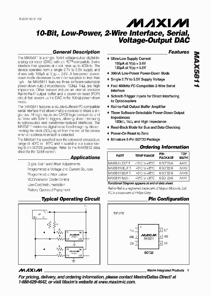 MAX5811_118117.PDF Datasheet