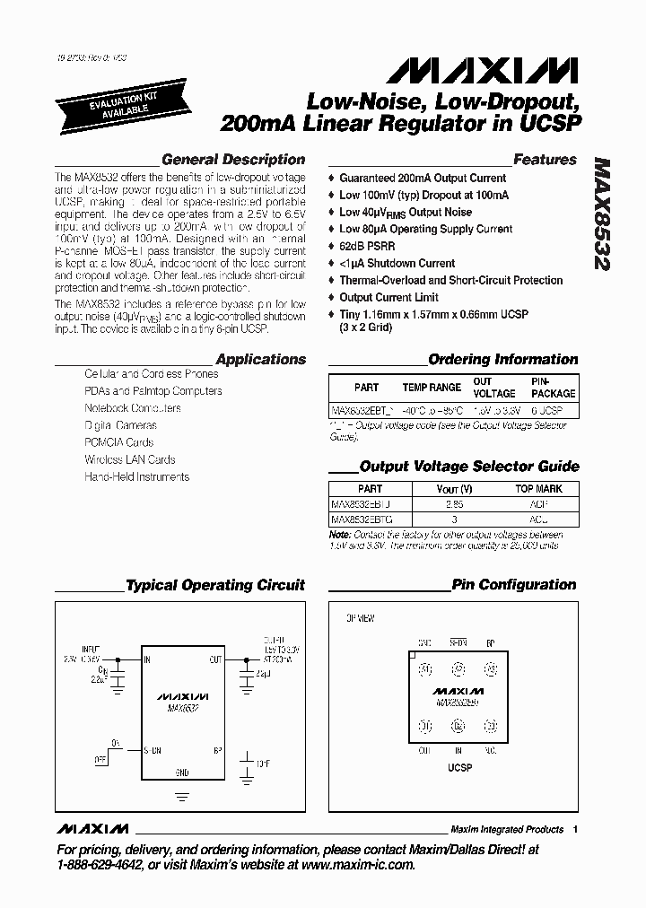 MAX8532EBTJ_396425.PDF Datasheet