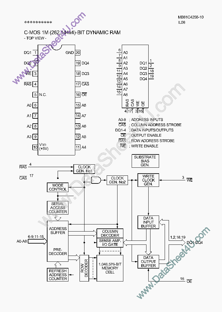 MB81C4256-10_405462.PDF Datasheet