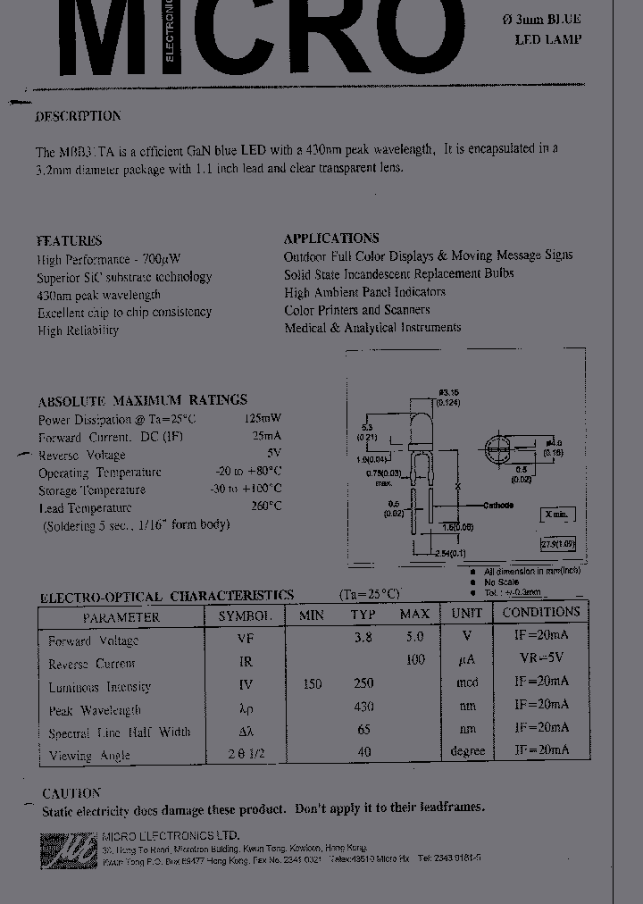MBB31TA_428429.PDF Datasheet