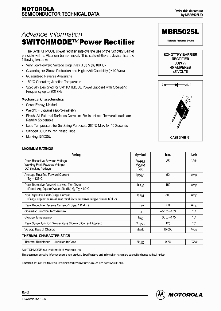 MBR5025L_418945.PDF Datasheet