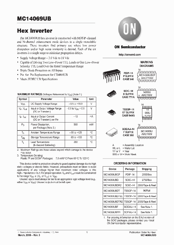 MC14069UBDR2_422583.PDF Datasheet