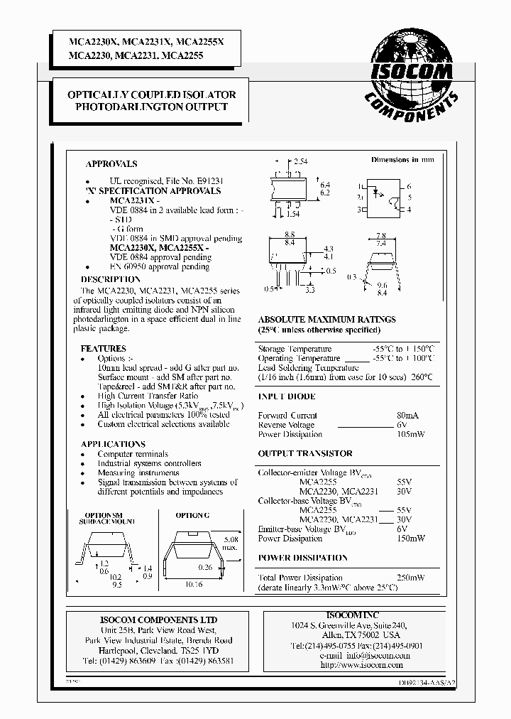 MCA2230X_415268.PDF Datasheet