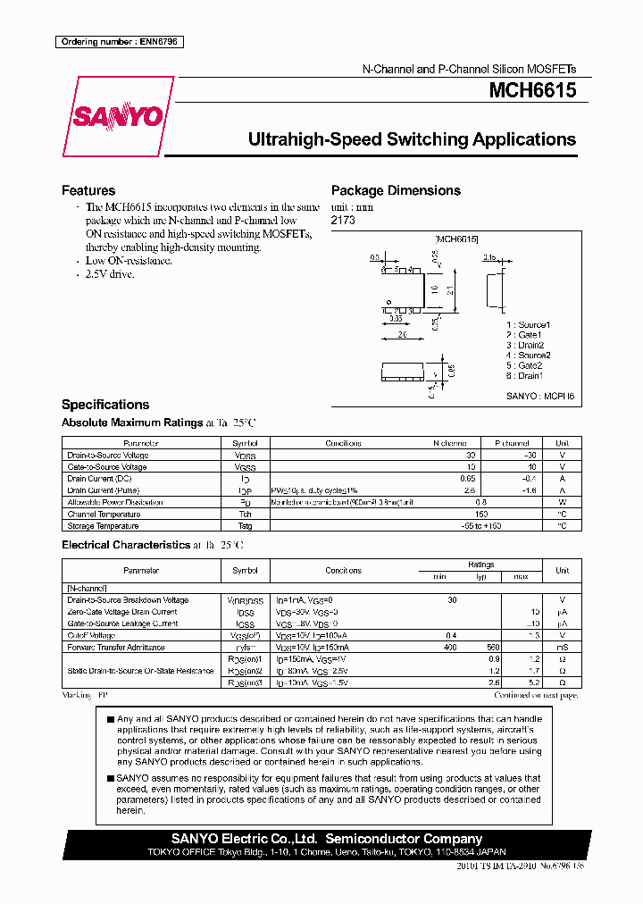 MCH6615_387672.PDF Datasheet