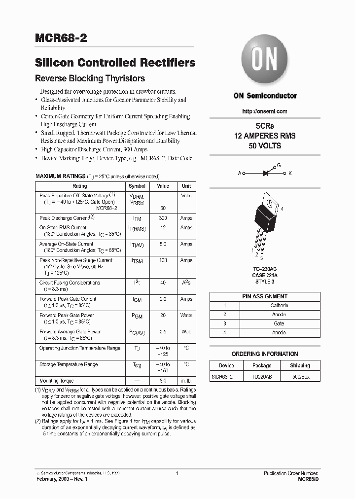 MCR68-2_428095.PDF Datasheet