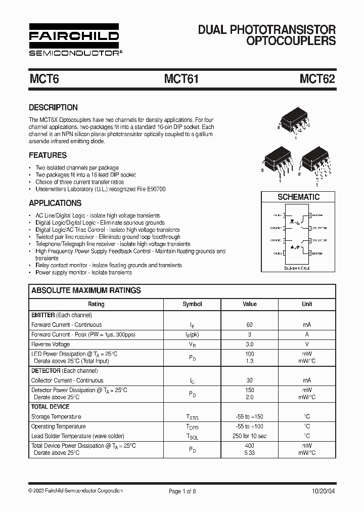 MCT61S_393464.PDF Datasheet