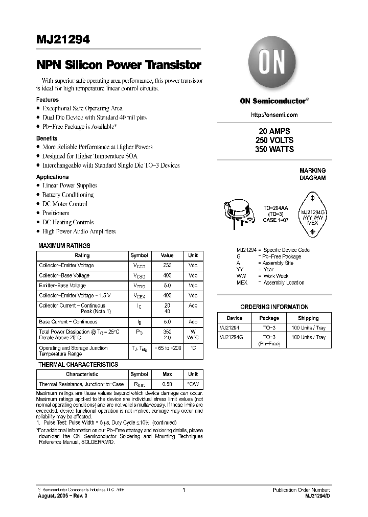 MJ21294_428071.PDF Datasheet