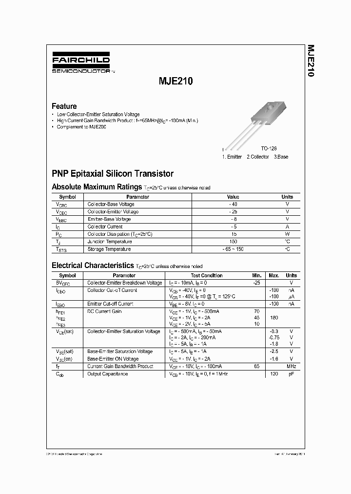 MJE210_402682.PDF Datasheet