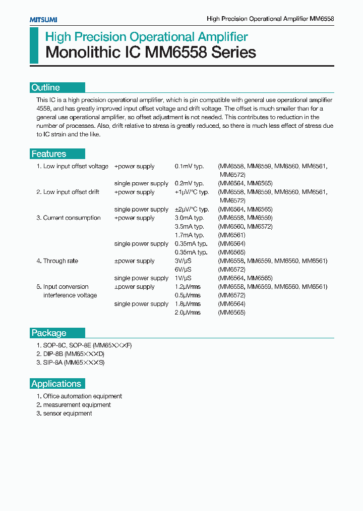 MM6564_401105.PDF Datasheet