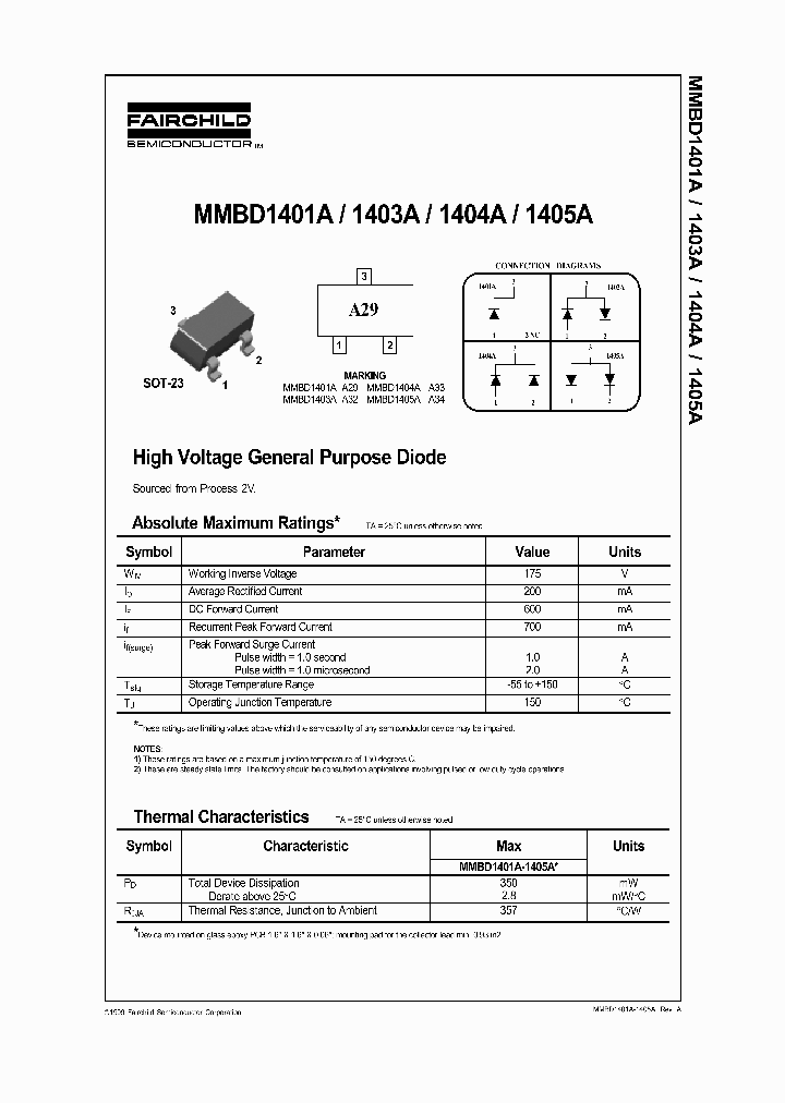 MMBD1401A_156232.PDF Datasheet
