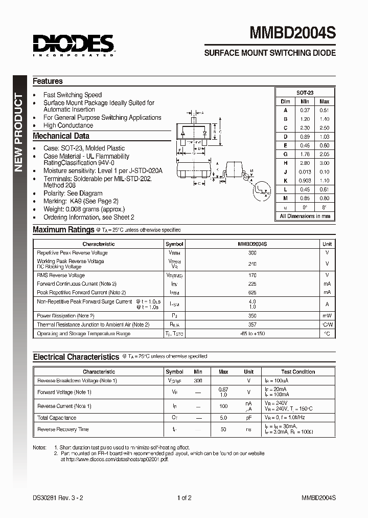 MMBD2004S_432668.PDF Datasheet