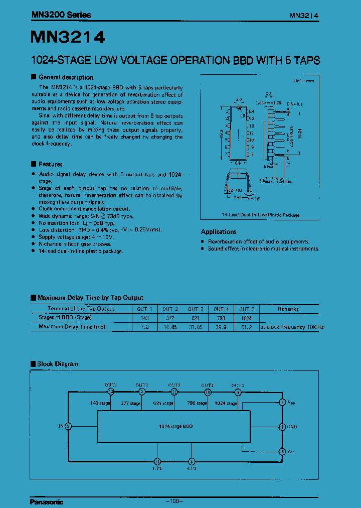 MN3214_427725.PDF Datasheet