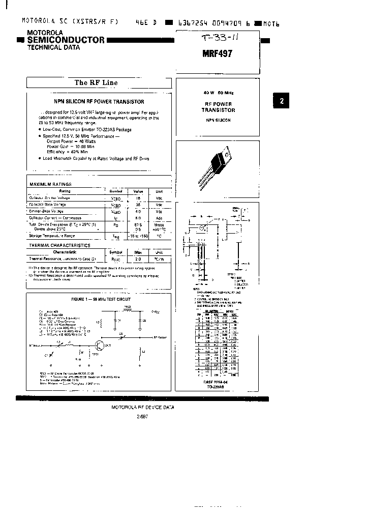 MRF497_432249.PDF Datasheet