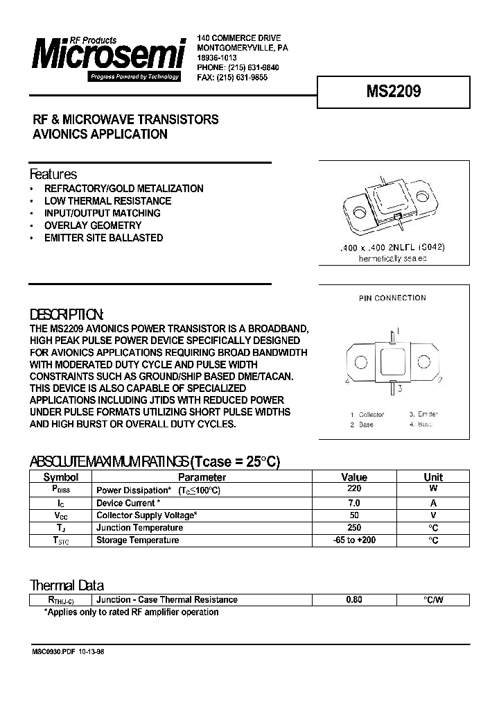 MS2209_354326.PDF Datasheet