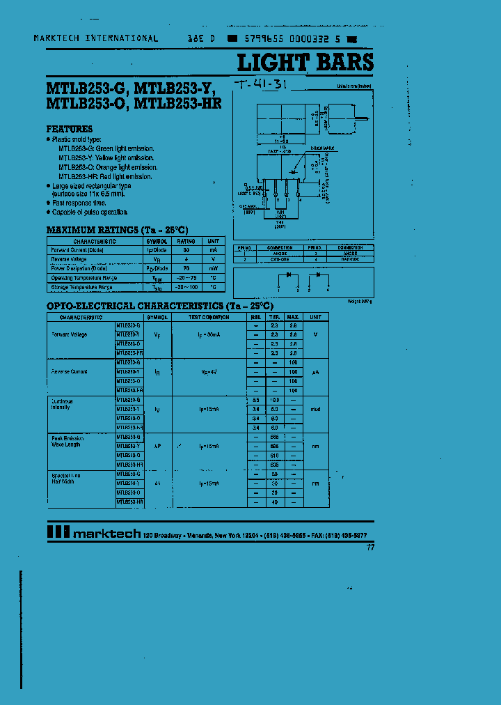 MTLB253-Y_401010.PDF Datasheet