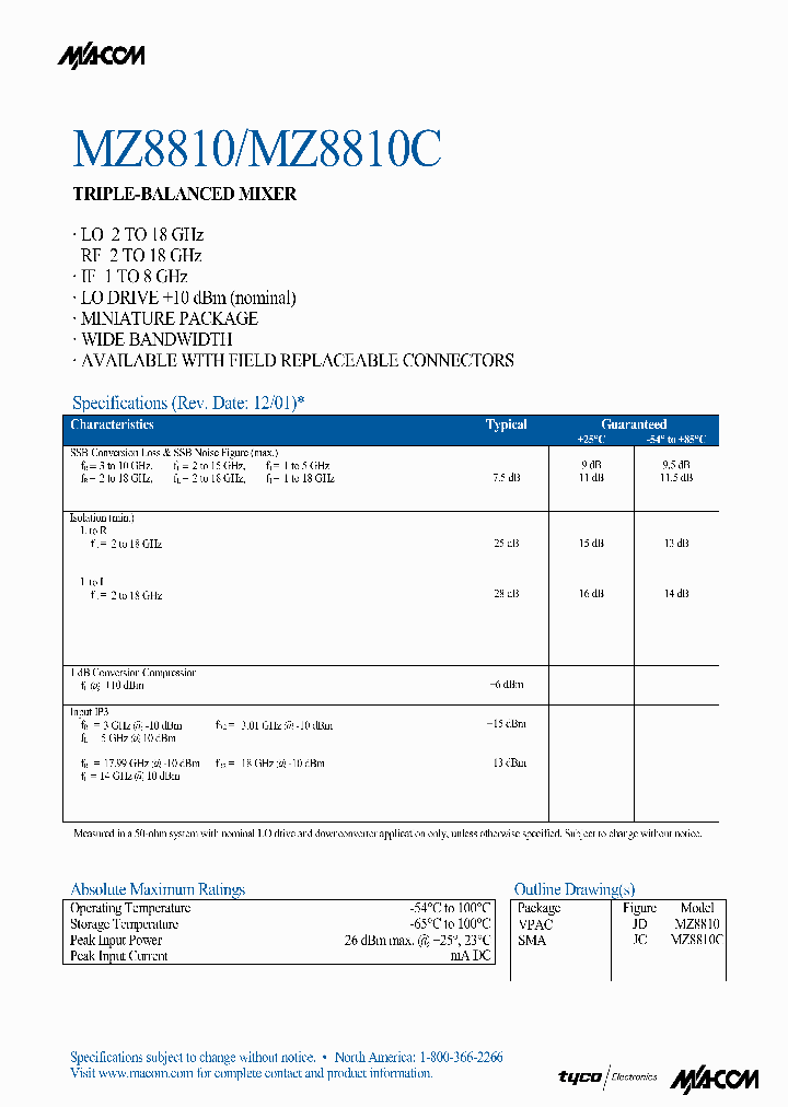MZ8810_413518.PDF Datasheet