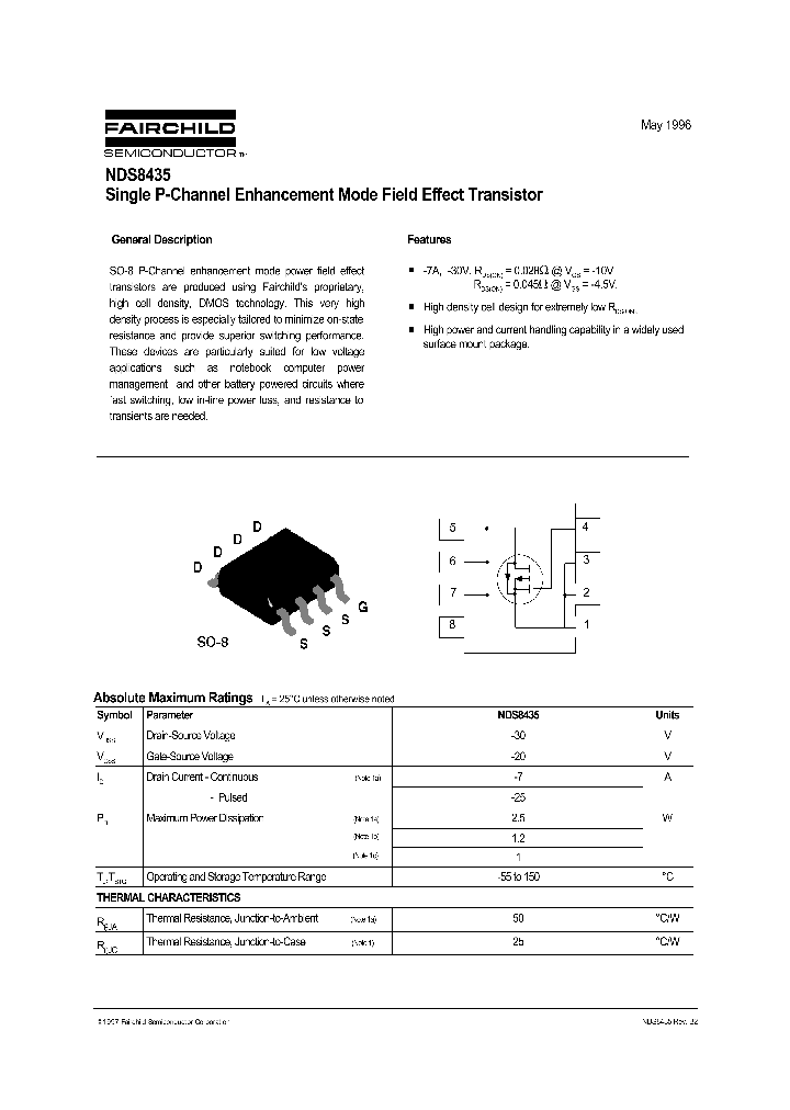 NDS8435_96024.PDF Datasheet