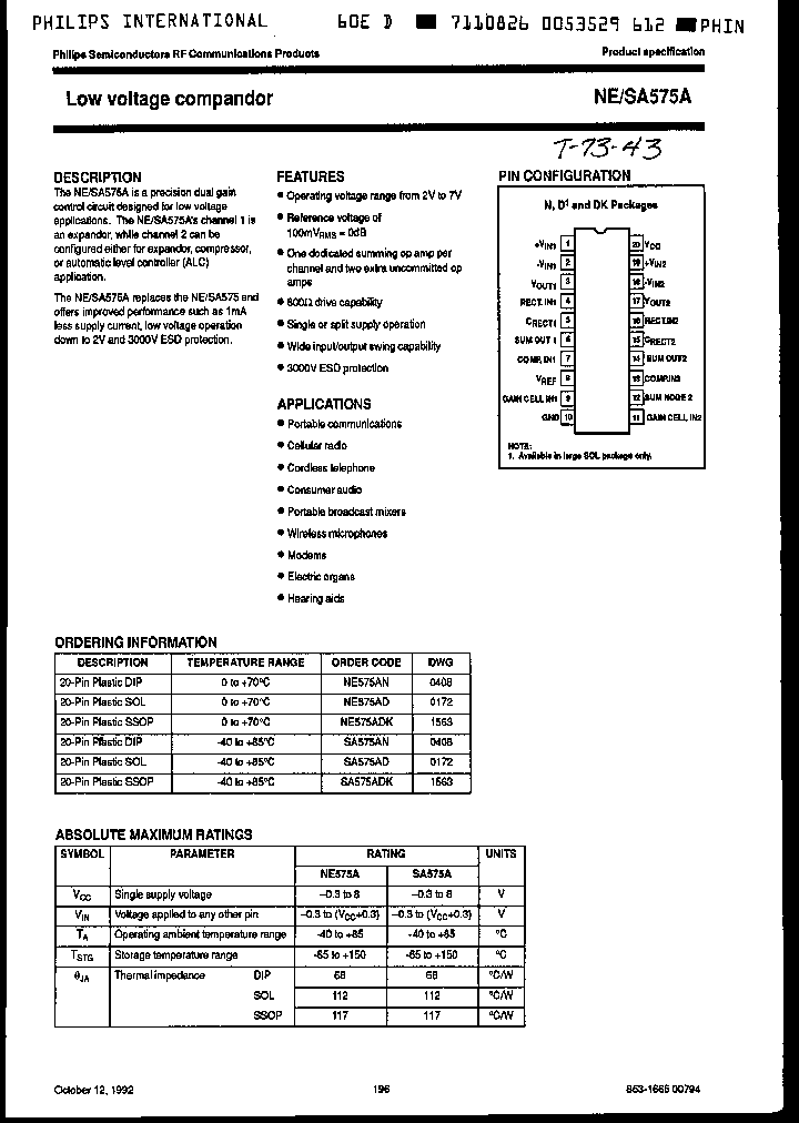 NE575A_412746.PDF Datasheet