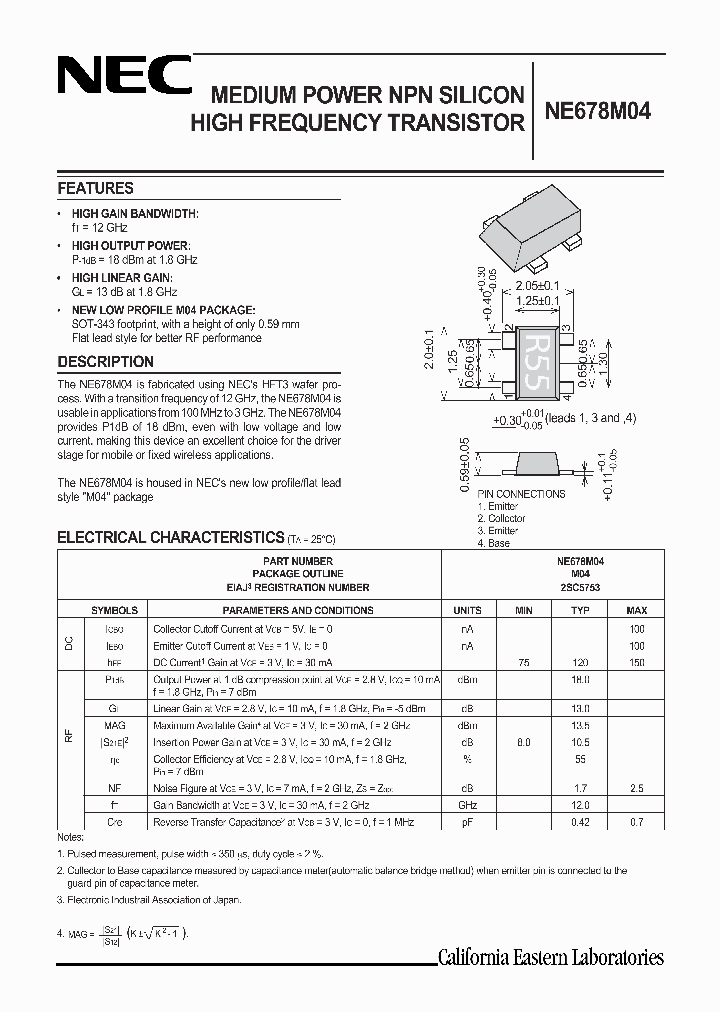 NE678M04-T2_418739.PDF Datasheet