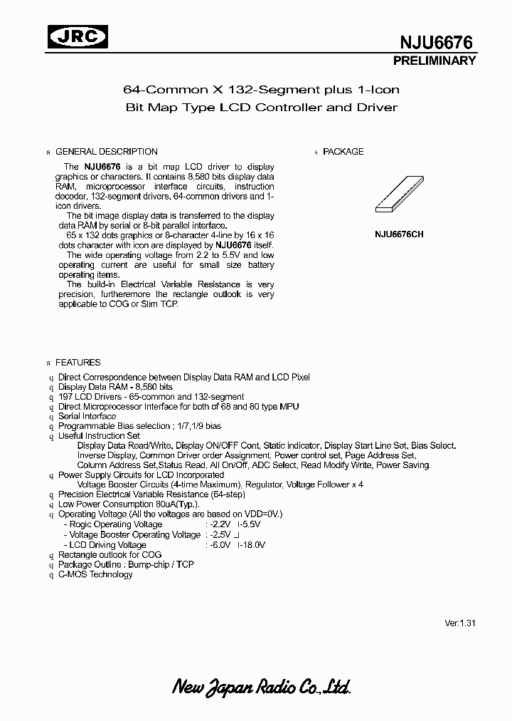 NJU6676_419075.PDF Datasheet