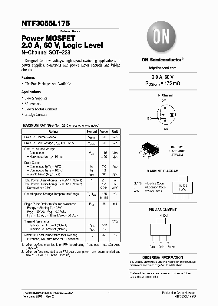 NTF3055L175_387932.PDF Datasheet