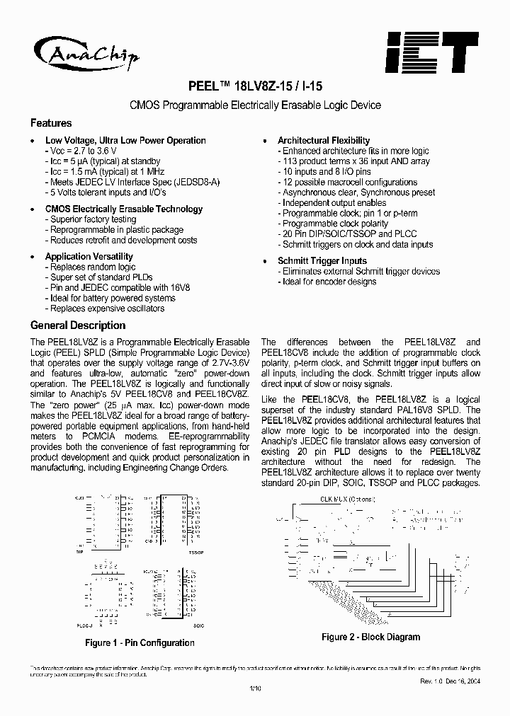 PEEL18LV8Z_419396.PDF Datasheet