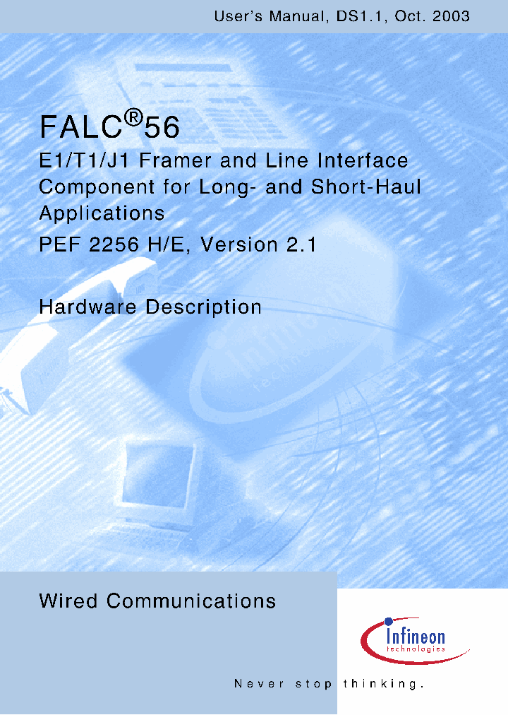 PEF2256H_408174.PDF Datasheet