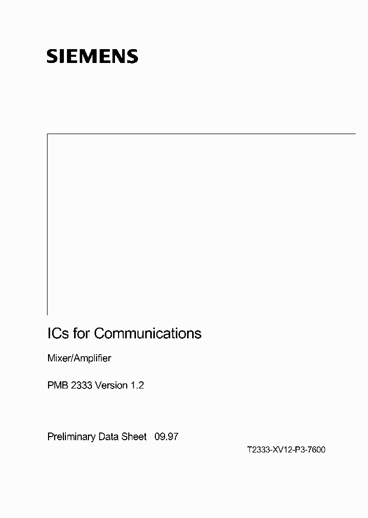 PMB2333_406566.PDF Datasheet